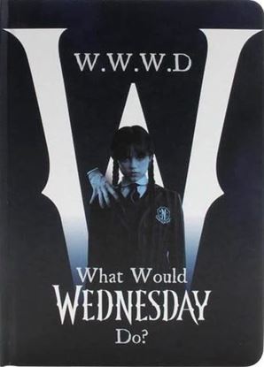 Imagen de Cuaderno A5 "What Would Wednesday Do?" - Miércoles - Wednesday