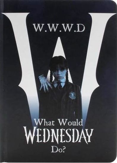 Foto de Cuaderno A5 "What Would Wednesday Do?" - Miércoles - Wednesday