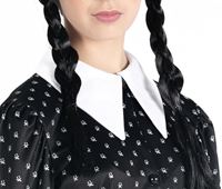 Foto de Disfraz Vestido + Peluca - 8 a 11 años - 140 cm - Miércoles - Wednesday