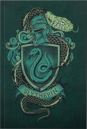 Imagen de Cuaderno A5 Slytherin - Harry Potter