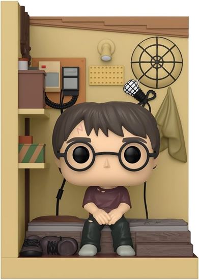 Foto de Harry Potter POP! Nooks Vinyl Figura Harry Potter In Cupboard 9 cm
