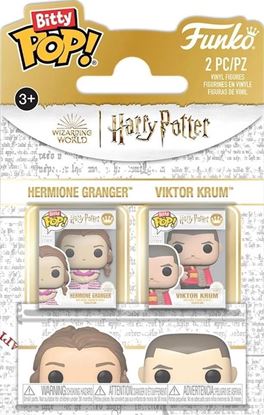 Imagen de Harry Potter Funko Bitty POP! Pack Hermione & Viktor Krum