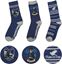 Imagen de Set 3 Pares de Calcetines Ravenclaw Talla 35-45 - Harry Potter