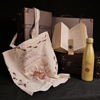 Foto de Set Botella Térmica Mapa Merodeador 500 ml + Bolsa Tela + Marcapáginas - Harry Potter