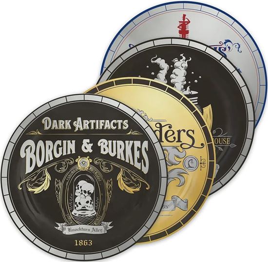 Foto de Set 4 Platos Callejón Diagón - Harry Potter