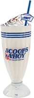 Foto de Copa de Cristal para Batidos + Pajita + Posavasos Scoops Ahoy - Stranger Things
