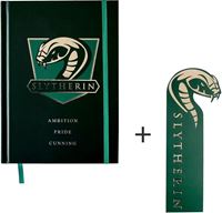 Foto de Cuaderno A5 Slytherin con Marcapáginas - Harry Potter