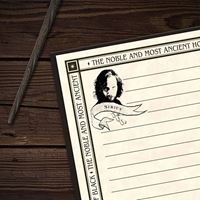 Foto de Cuaderno A5 Familia Black - Harry Potter