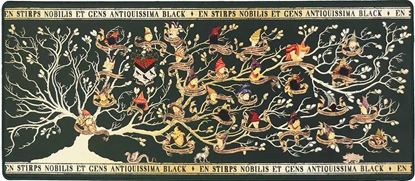Imagen de Alfombrilla Gamer XL Familia Black - Harry Potter