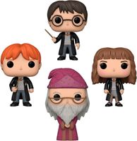 Foto de Harry Potter Pack de 4 Figuras POP! Movie Vinyl Figuras Special Edition 9 cm