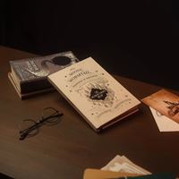 Foto de Cuaderno A5 Mapa del Merodeador + Boli Varita Tinta Invisible - Harry Potter