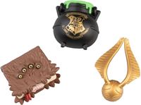 Foto de Set 3 Imanes - Monstruoso Libro de los Monstruos, Caldero & Snitch Dorada - Harry Potter