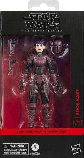 Foto de Figura Hasbro - The Black Series - Star Wars: Maul - Shadow Lord - Rook Kast 15 cm