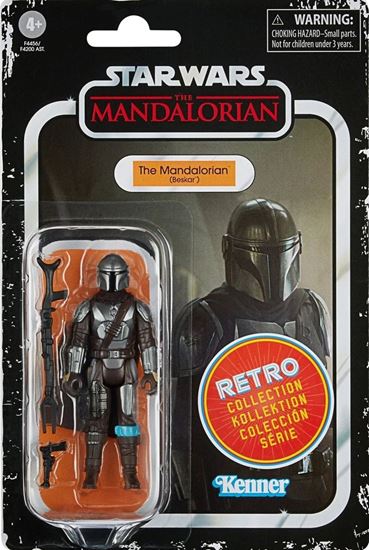 Foto de Star Wars: The Mandalorian Vintage Retro Collection FiguraThe Mandalorian (Beskar) 10 cm