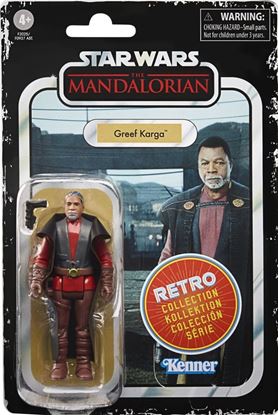 Imagen de Star Wars: The Mandalorian Vintage Retro Collection Figura Greef Karga 10 cm
