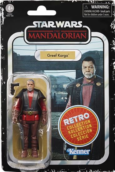 Foto de Star Wars: The Mandalorian Vintage Retro Collection Figura Greef Karga 10 cm