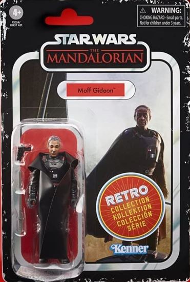 Foto de Star Wars: The Mandalorian Vintage Retro Collection Figura Moff Gideon 10 cm