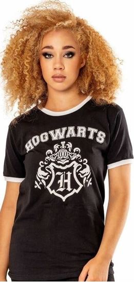 Foto de Camiseta Hogwarts Adulto Unisex Talla L - Harry Potter