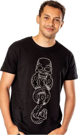 Foto de Camiseta Marca Tenebrosa - Dark Mark Adulto Unisex Talla L - Harry Potter