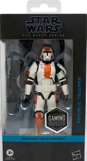 Foto de Figura Hasbro - The Black Series - Star Wars: The Old Republic - Republic Trooper 15 cm