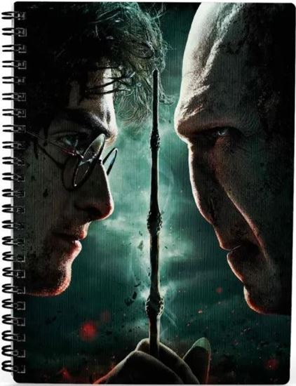 Foto de Cuaderno A5 3D Lenticular Harry VS Voldemort - Harry Potter