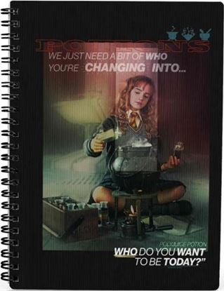 Imagen de Cuaderno A5 3D Lenticular Hermione - Harry Potter