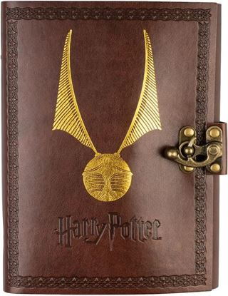 Imagen de Cuaderno Tapa Blanda Polipiel Snitch Dorada - Harry Potter